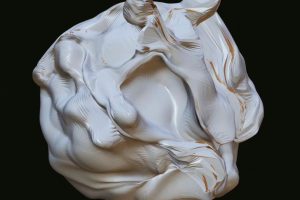 Vendita online ORFEO ED EURIDICE opera su vetro sintetico ed alluminio 103x103 cm